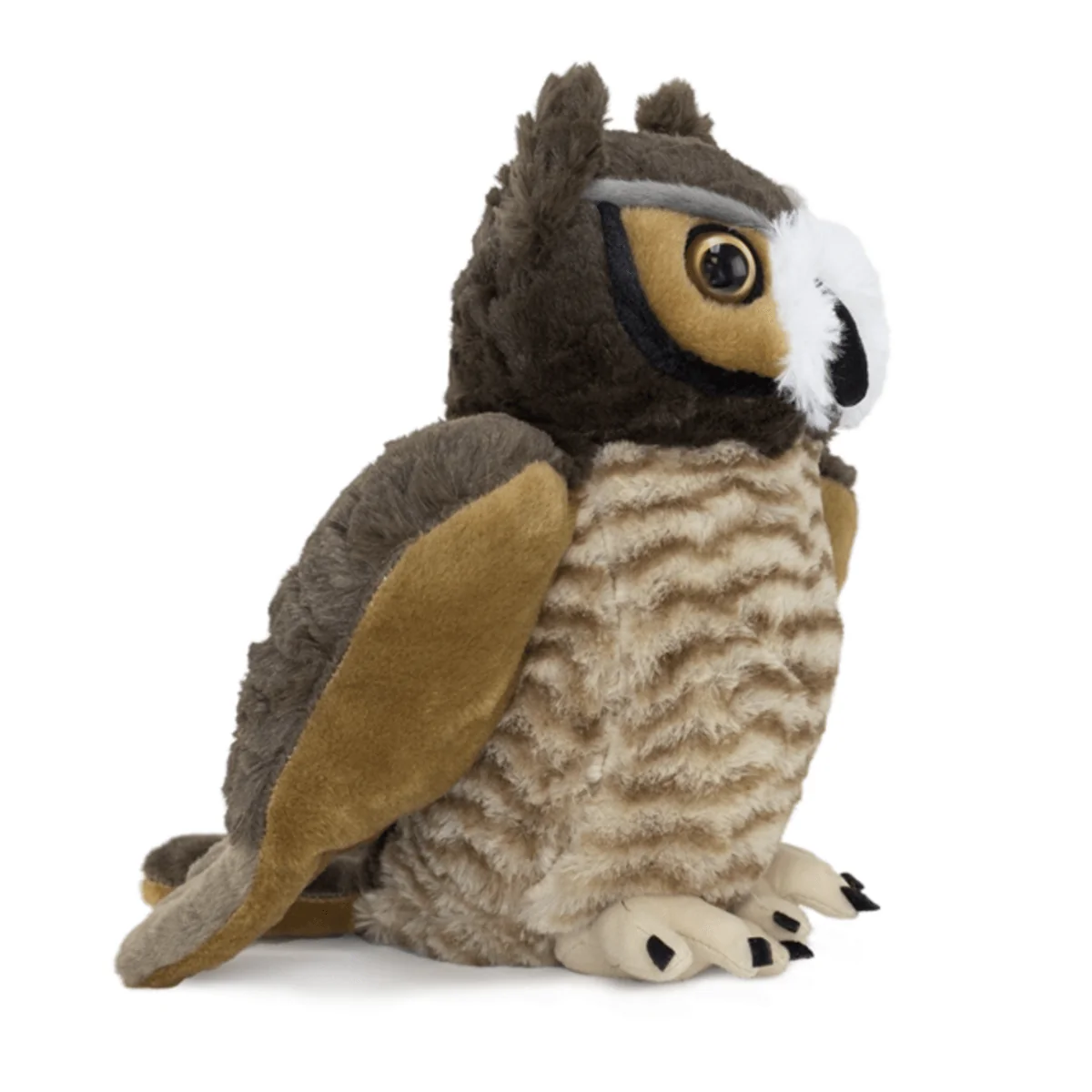 Great Horned Owl Stuffed Animal - Image 2